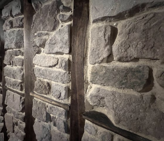 Alte Mauer im Haus, © TI Bitburger Land Alte Mauer im Haus, © TI Bitburger Land