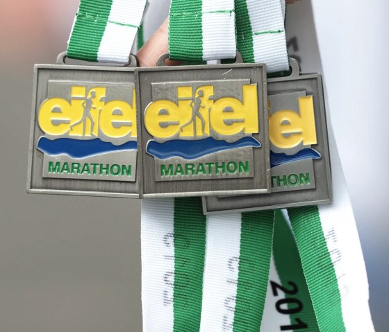 Eifelmarathin Medaille, © Eifelmarathon e.V. Eifelmarathin Medaille, © Eifelmarathon e.V.