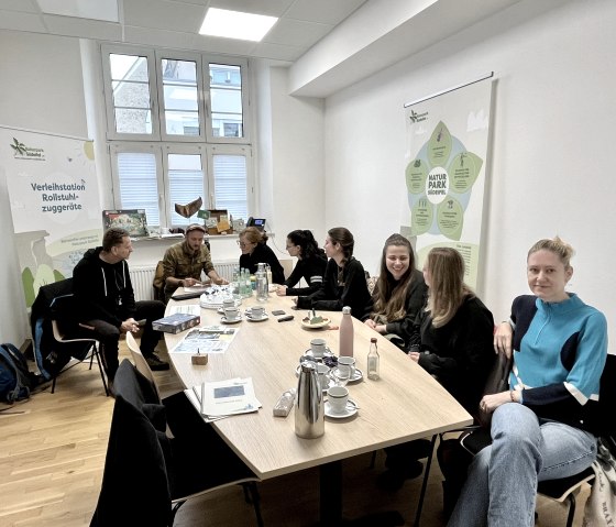 Studientag im Rahmen der Naturpark-Schule und des Modellprojekts „BNE in den Naturparken – Naturpark Südeifel, © Naturpark Südeifel/Ansgar Dondelinger Studientag im Rahmen der Naturpark-Schule und des Modellprojekts „BNE in den Naturparken – Naturpark Südeifel, © Naturpark Südeifel/Ansgar Dondelinger