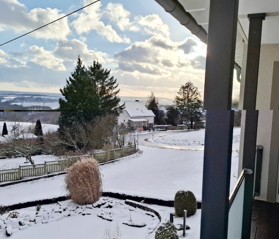 Balkonaussicht im Winter 1.1 Balkonaussicht im Winter 1.1