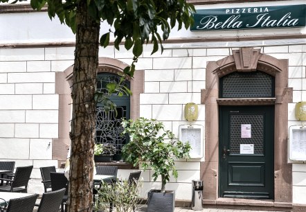 Pizzeria Bella Italia - Eingang, © Tourist-Information Bitburger Land Pizzeria Bella Italia - Eingang, © Tourist-Information Bitburger Land
