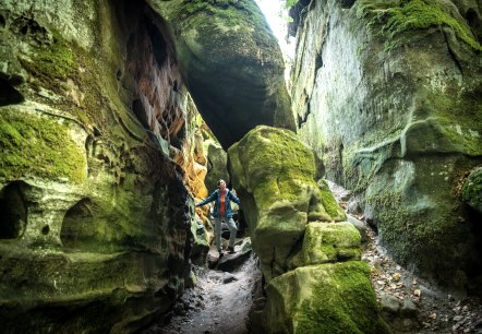 Felsen in der Teufelsschlucht, © Eifel Tourismus GmbH, D. Ketz Felsen in der Teufelsschlucht, © Eifel Tourismus GmbH, D. Ketz