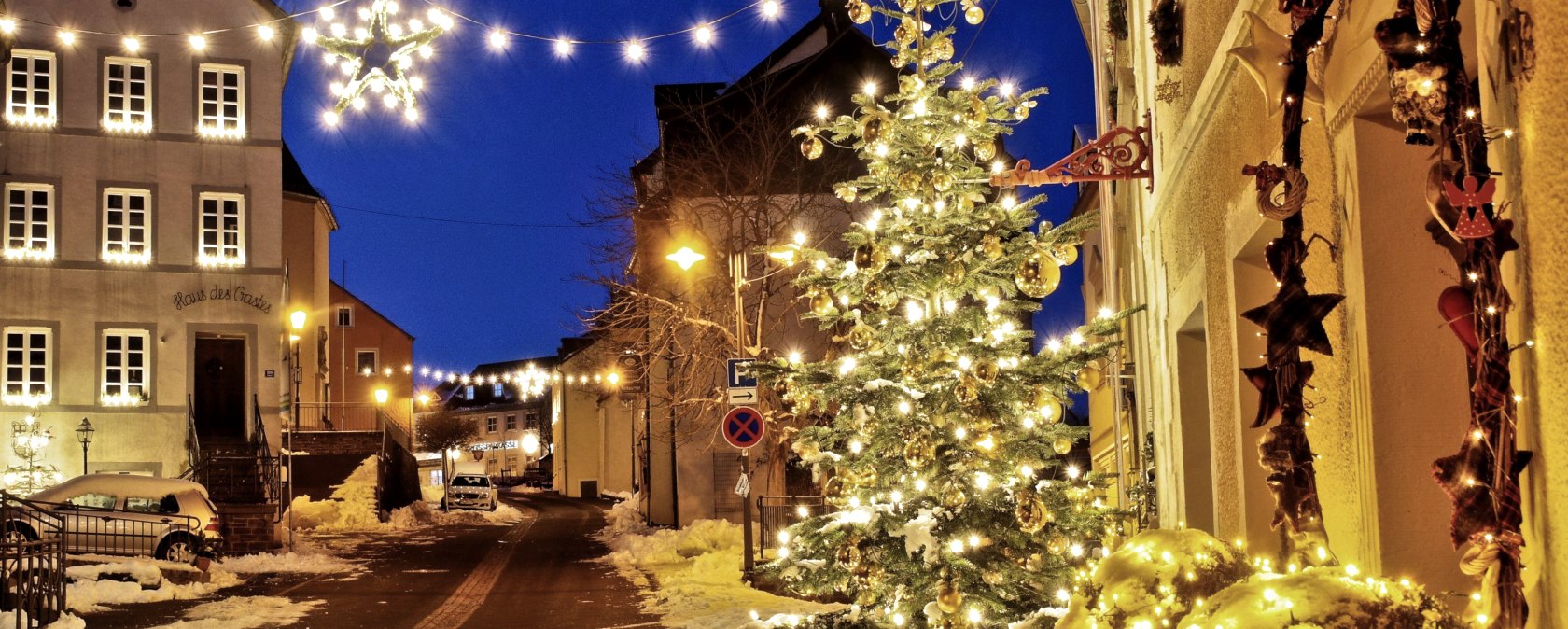 Weihnachtszeit in Waxweiler, © Fritz Knob Weihnachtszeit in Waxweiler, © Fritz Knob