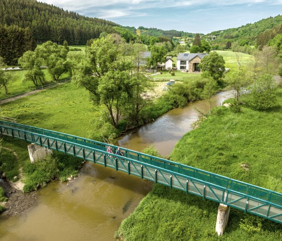 Georges-Wagner- Brücke am Dreiländerpunkt über der Our, © Eifel Tourismus GmbH, Dominik Ketz Georges-Wagner- Brücke am Dreiländerpunkt über der Our, © Eifel Tourismus GmbH, Dominik Ketz