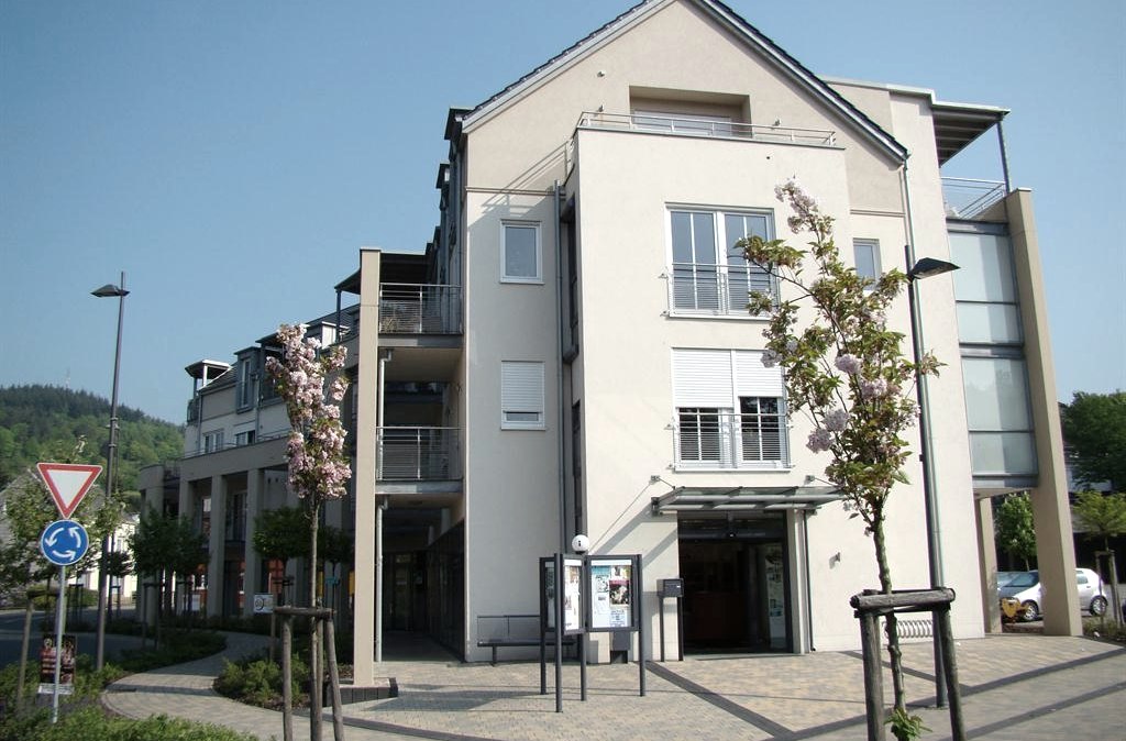 Tourist Information Irrel in der Neuen Mitte, © Felsenland Südeifel Tourismus Tourist Information Irrel in der Neuen Mitte, © Felsenland Südeifel Tourismus