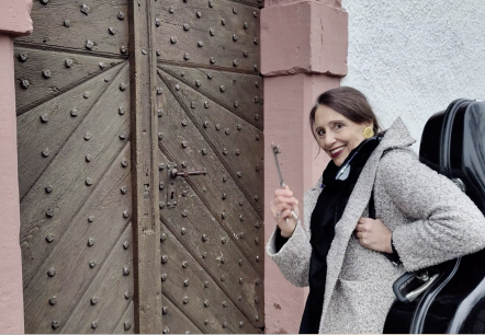 Eifelgambistin Sabine Weber, © Karl Apsel Eifelgambistin Sabine Weber, © Karl Apsel