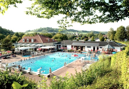 Badespaß auf dem Prümtal Camping in Oberweis, © Prümtal Camping Badespaß auf dem Prümtal Camping in Oberweis, © Prümtal Camping