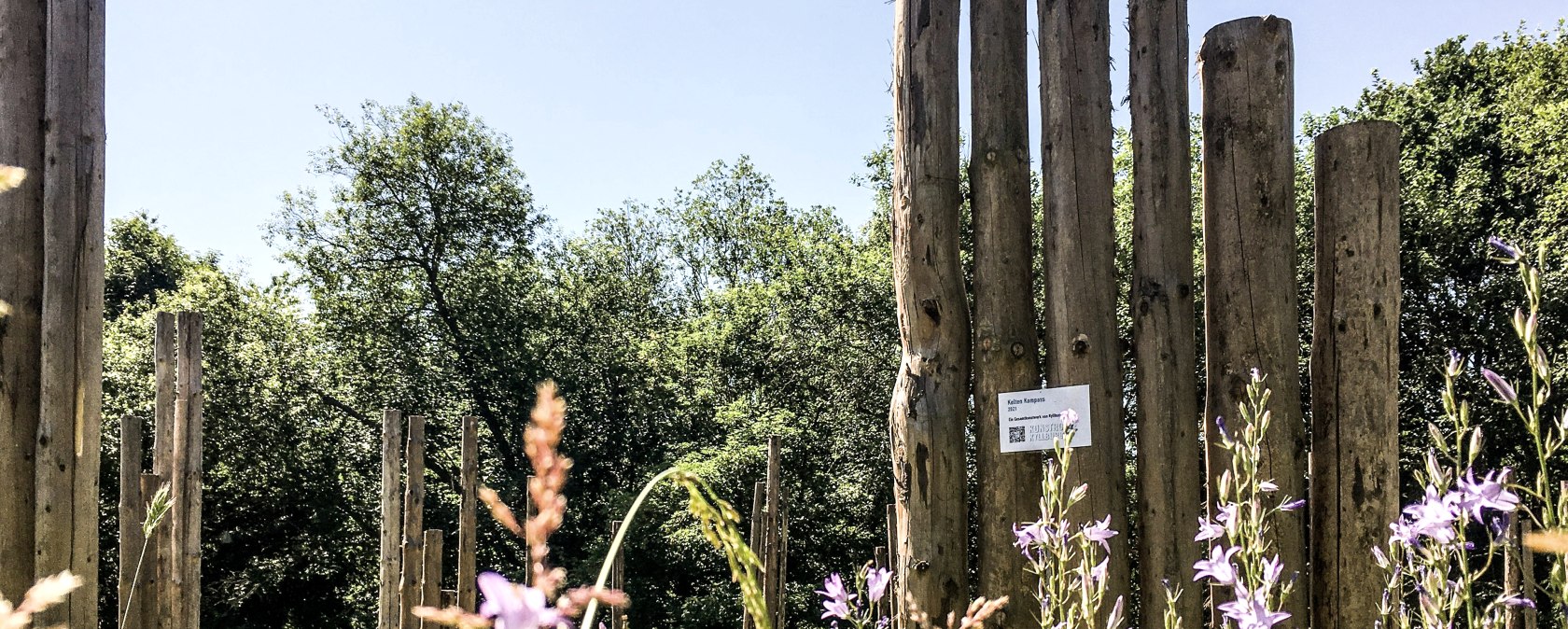 Kunstroute Kyllburg Keltenkompass, © TI Bitburger Land Kunstroute Kyllburg Keltenkompass, © TI Bitburger Land