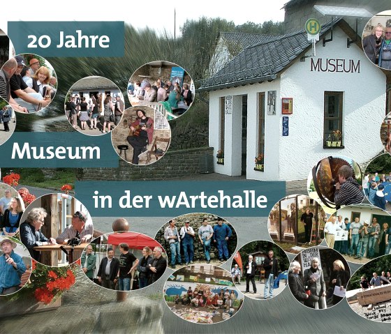 20 Jahre wArtehalle, © Museumsverein Wartehalle Welchenhausen e.V. 20 Jahre wArtehalle, © Museumsverein Wartehalle Welchenhausen e.V.