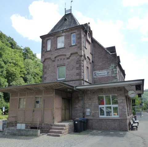Train station in Speicher, © NaturAktivErleben Train station in Speicher, © NaturAktivErleben