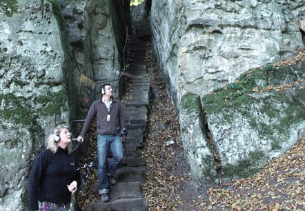 Audio-Tour in der Teufelsschlucht, © Elke Wagner Audio-Tour in der Teufelsschlucht, © Elke Wagner