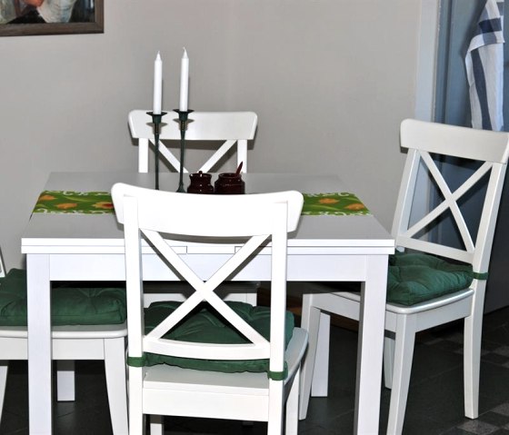 Küche - Essecke, © Marianne Brandt Küche - Essecke, © Marianne Brandt