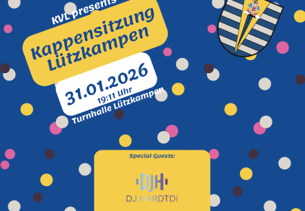 Kappensitzung, © KV Lützkampen Kappensitzung, © KV Lützkampen