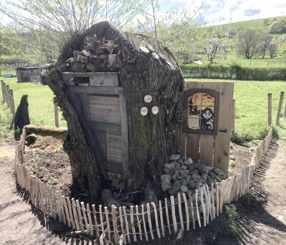 Märchenhafte Unterkunft für Wildbienen , © Michael Heinen Märchenhafte Unterkunft für Wildbienen , © Michael Heinen