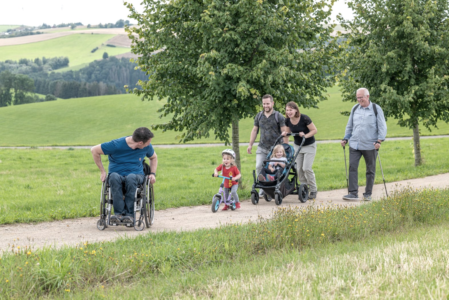 Komfort-Weg Ammeldingen bei Neuerburg, © Naturpark Südeifel/Thomas Urbany Komfort-Weg Ammeldingen bei Neuerburg, © Naturpark Südeifel/Thomas Urbany
