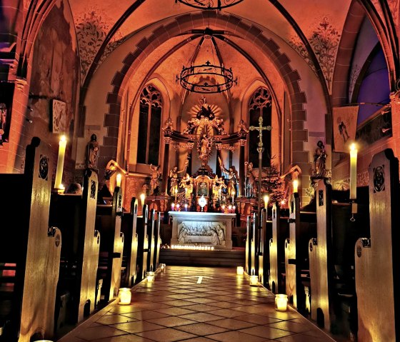 Illuminierte Kirche, © M. Lonien Illuminierte Kirche, © M. Lonien