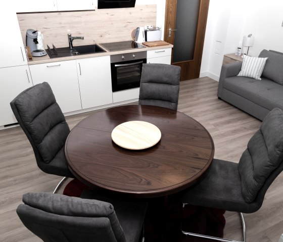APT - Essecke in der Wohnküche, © Gerhard Müller APT - Essecke in der Wohnküche, © Gerhard Müller