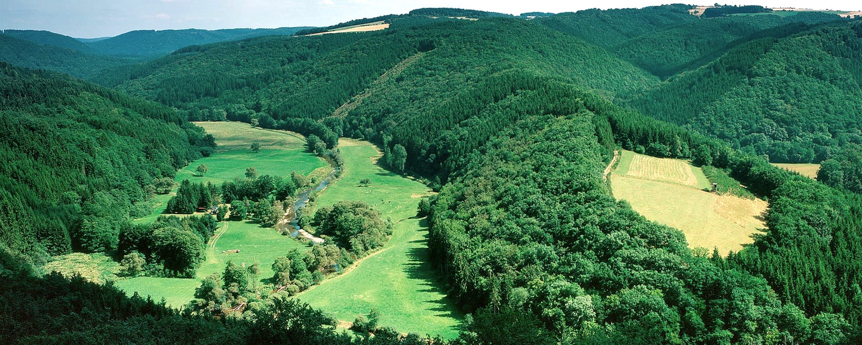 Das Ourtal, © R. Clement Das Ourtal, © R. Clement