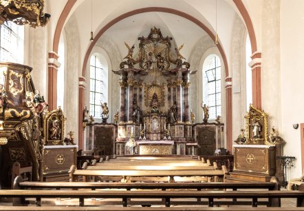 Blick ins Innere der Schankweiler Klause, © Eifel Tourismus GmbH, Dominik Ketz Blick ins Innere der Schankweiler Klause, © Eifel Tourismus GmbH, Dominik Ketz