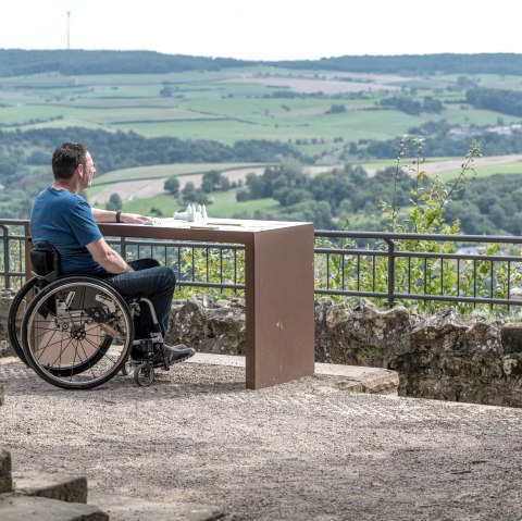 Barrierefreiheit Liboriuskapelle, © Naturpark Südeifel / Thomas Urbany Barrierefreiheit Liboriuskapelle, © Naturpark Südeifel / Thomas Urbany
