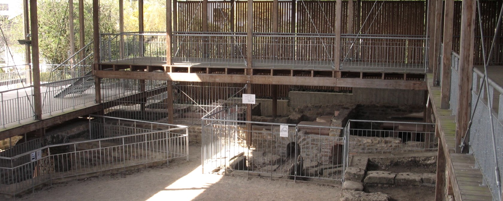 Hauptraum der Römischen Villa Bollendorf, © Felsenland Südeifel Tourismus GmbH Hauptraum der Römischen Villa Bollendorf, © Felsenland Südeifel Tourismus GmbH