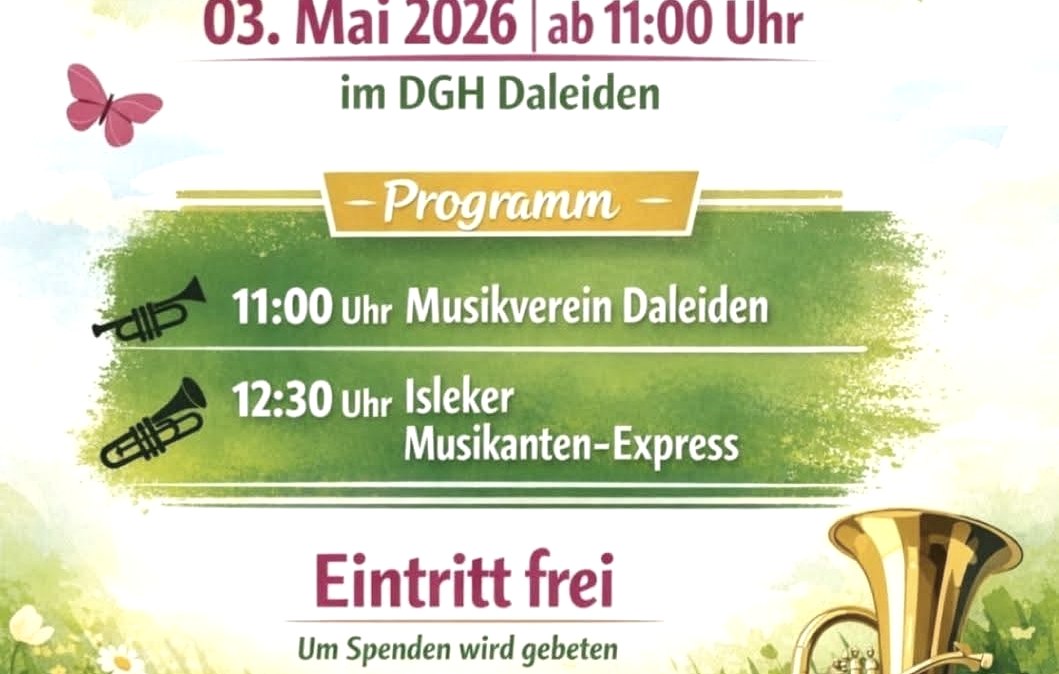 Plakat Konzert, © Musikverein Daleiden Plakat Konzert, © Musikverein Daleiden