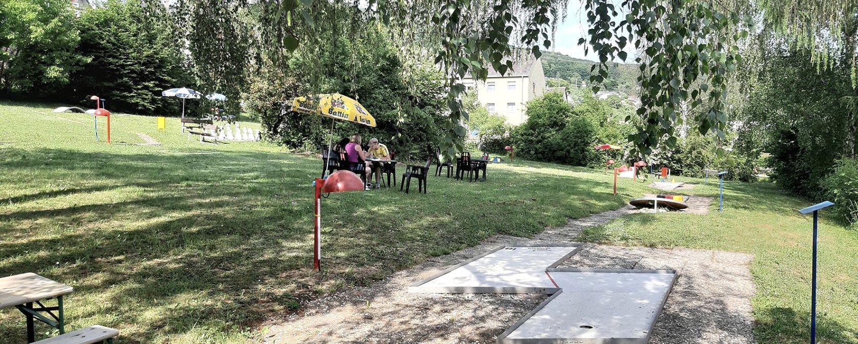 Minigolf in Bollendorf, © Felsenland Südeifel Tourismus GmbH Minigolf in Bollendorf, © Felsenland Südeifel Tourismus GmbH