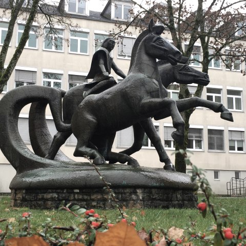 Die Treverer Pferde Kreisverwaltung in Biturg, © TI Bitburger Land Die Treverer Pferde Kreisverwaltung in Biturg, © TI Bitburger Land