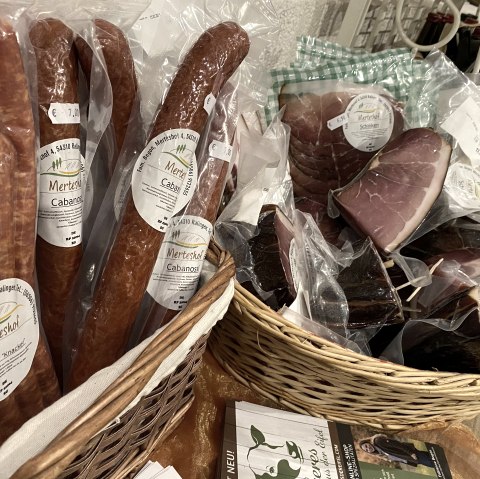 Wurstwaren vom Merteshof, © Christiansmühle Wurstwaren vom Merteshof, © Christiansmühle