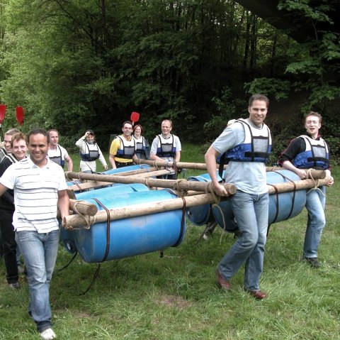 Floßbau, © Turide Floßbau, © Turide