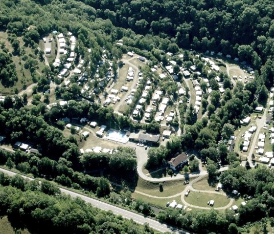 Camping Nimseck aus der Vogelperspektive, © Camping Nimseck, Irrel Camping Nimseck aus der Vogelperspektive, © Camping Nimseck, Irrel