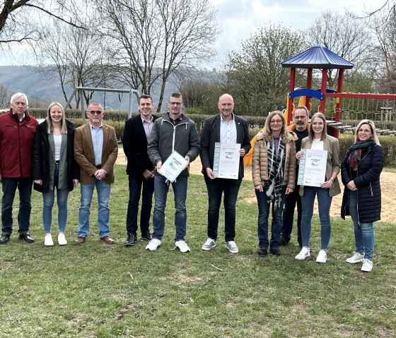 Die Kita Daleiden ist nun zertifizierte Naturpark-Kita., © Eifelkreis Bitburg-Prüm Die Kita Daleiden ist nun zertifizierte Naturpark-Kita., © Eifelkreis Bitburg-Prüm