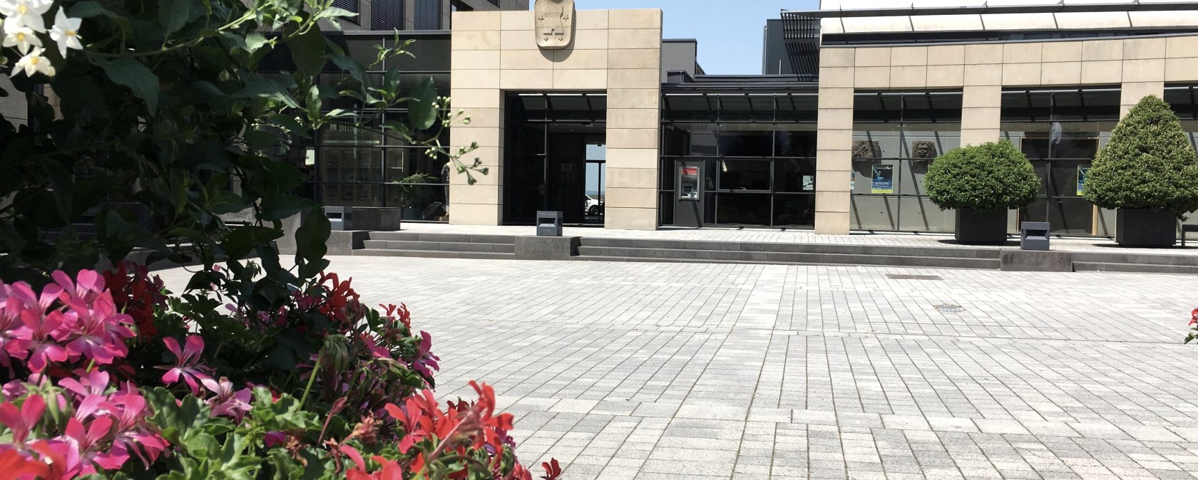 Bitburger Stadthalle Außenansicht, © TI Bitburger Land Bitburger Stadthalle Außenansicht, © TI Bitburger Land