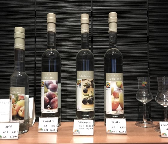 Eifel Schnaps, © TI Bitburger Land Eifel Schnaps, © TI Bitburger Land