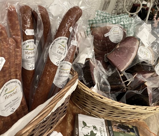 Wurstwaren vom Merteshof, © Christiansmühle Wurstwaren vom Merteshof, © Christiansmühle