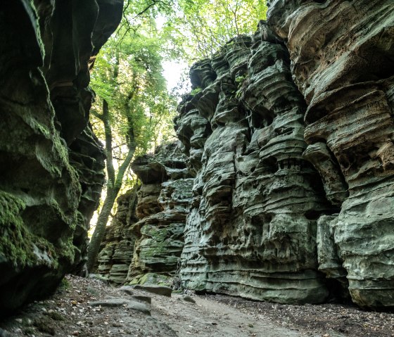 Felsen in der Teufelsschlucht, Felsenweg 6, © Eifel Tourismus GmbH, D. Ketz Felsen in der Teufelsschlucht, Felsenweg 6, © Eifel Tourismus GmbH, D. Ketz