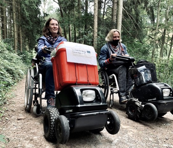 Swiss-Tracs Mettendorf, © Naturpark Südeifel/Ansgar Dondelinger Swiss-Tracs Mettendorf, © Naturpark Südeifel/Ansgar Dondelinger