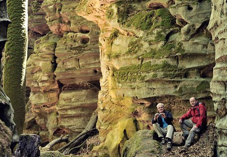 Felsenlandschaft im Naturpark Südeifel, © NP Südeifel ZV Felsenlandschaft im Naturpark Südeifel, © NP Südeifel ZV