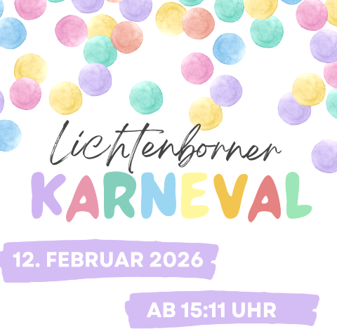 Karneval in Lichtenborn, © Grafik: Veranstalter Karneval in Lichtenborn, © Grafik: Veranstalter