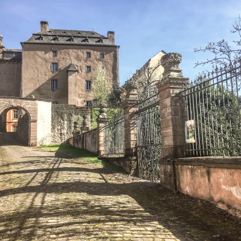 Eingang Schloss Malberg Eingang Schloss Malberg