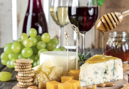 Käse und Wein, © Pixabay Käse und Wein, © Pixabay