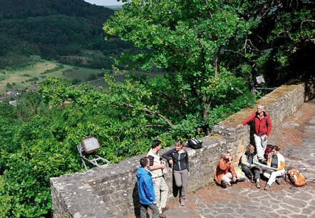 Burgen im Naturpark Südeifel, © NP Südeifel ZV Burgen im Naturpark Südeifel, © NP Südeifel ZV