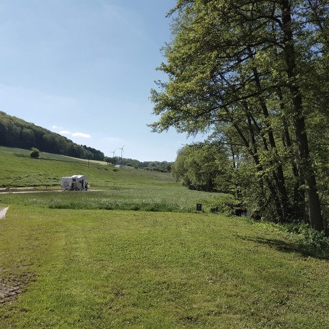 Wohnmobilstellplatz in Enzen, © Karin Elsen