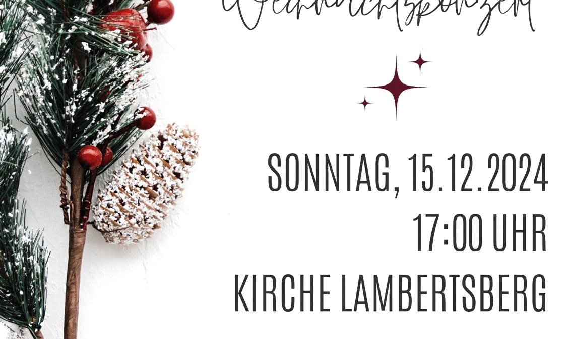 Weihnachtskonzert, © MV Plütscheid-Lambertsberg