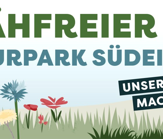 Banner Mähfreier Mai, © Naturpark Südeifel/markenmut
