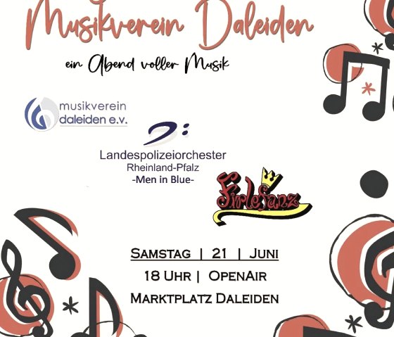 Plakat Konzert, © Musikverein Daleiden