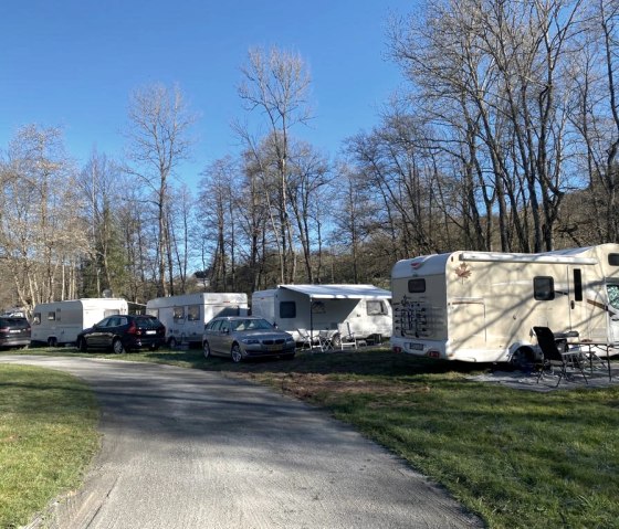 Wohnmobilstellplatz an der Pr&uuml;m, &copy; Grafiksalon