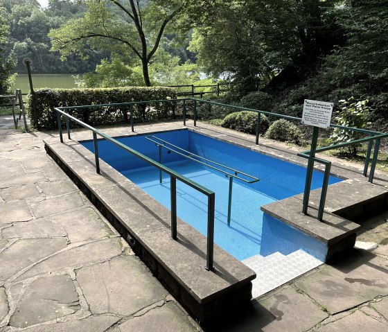 Wassertretbecken in Biersdorf am See, © Nina schmitz Rossler