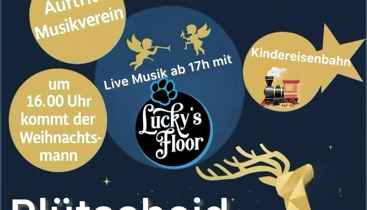 Plakat Weihnachtszauber, &copy; SV Pl&uuml;tscheid