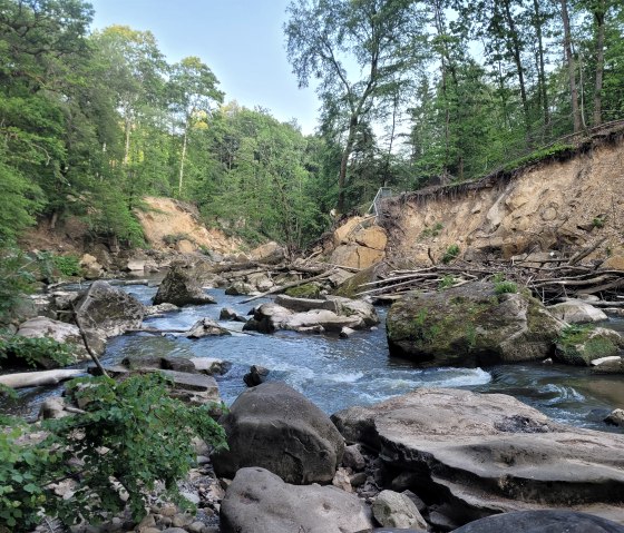 Naturschauspiel Irreler Wasserf&auml;lle nach der Flut, &copy; Felsenland S&uuml;deifel Tourismus GmbH / Elke Wagner